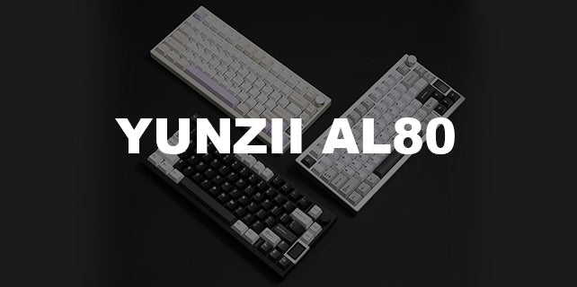 YUNZII AL80: Enjoy AL New Member with QMK/VIA Support and LCD Display