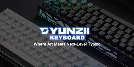 YUNZII Keyboard: Where Art Meets Next-Level Typing!