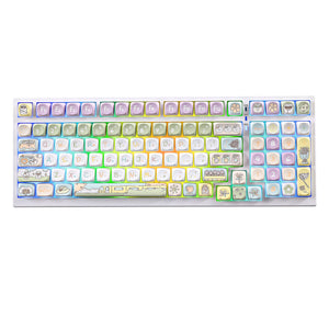 YUNZII Romantic Travel MOA Profile Keycap Set