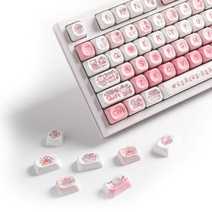 YUNZII Bear Circus MOA Profile Keycap Set