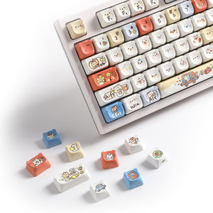 YUNZII Baby Bear MAO Bear Profile Keycap Set