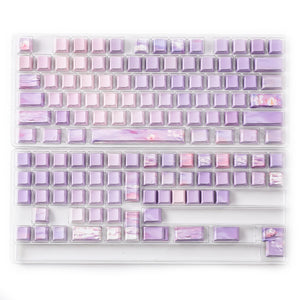 YUNZII Water Lily Cherry Profile Keycap Set