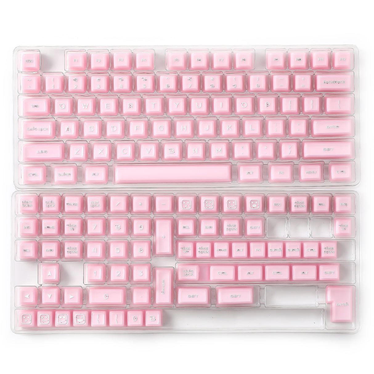 YUNZII Pink Jade SA Profile Keycap Set