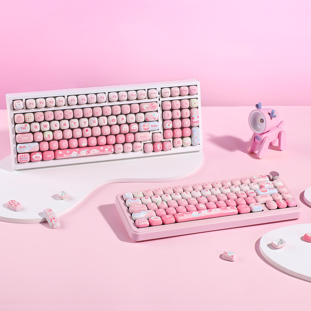 YUNZII Ice Cream MOG Profile Keycap Set