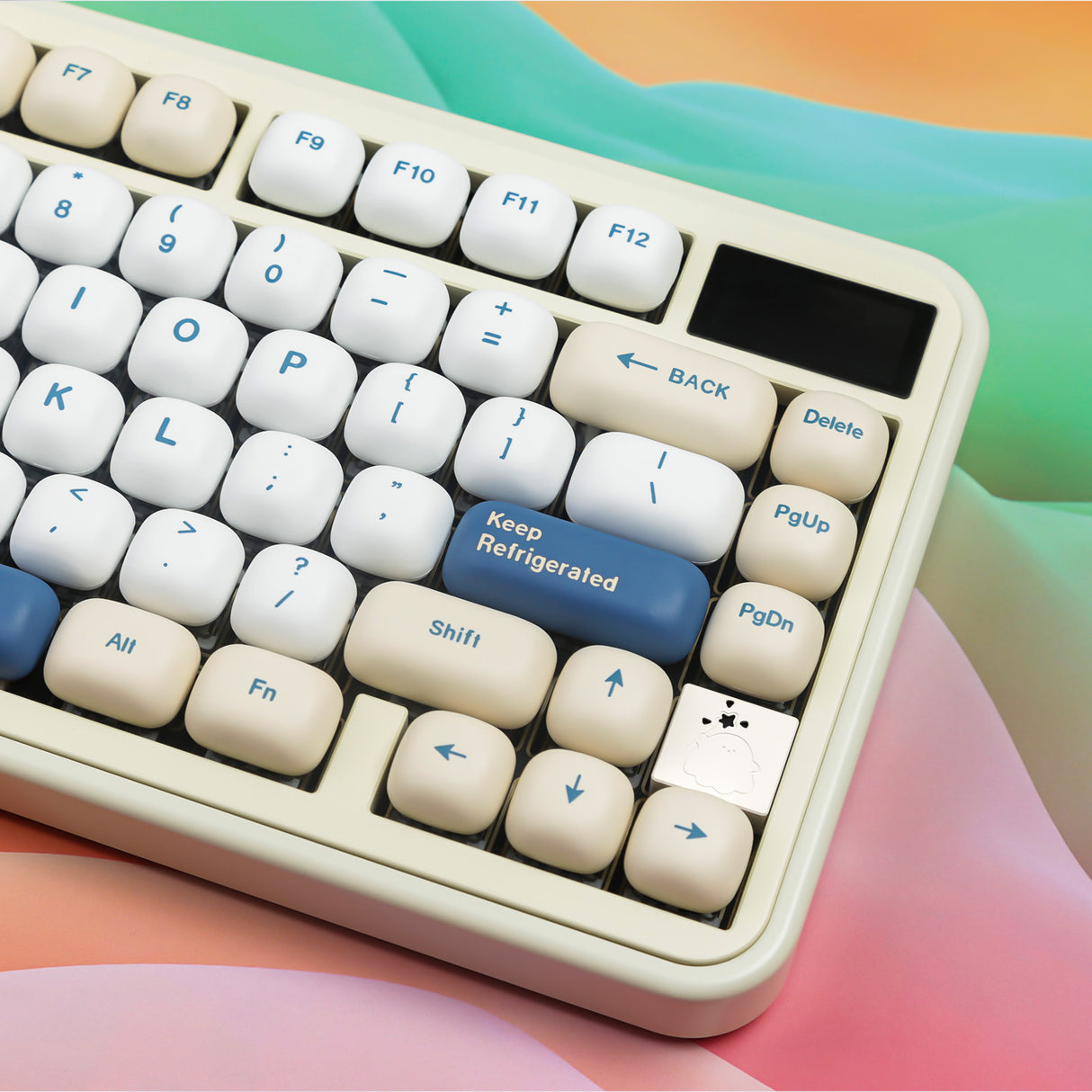 YUNZII Soymilk MOG Profile Keycap Set