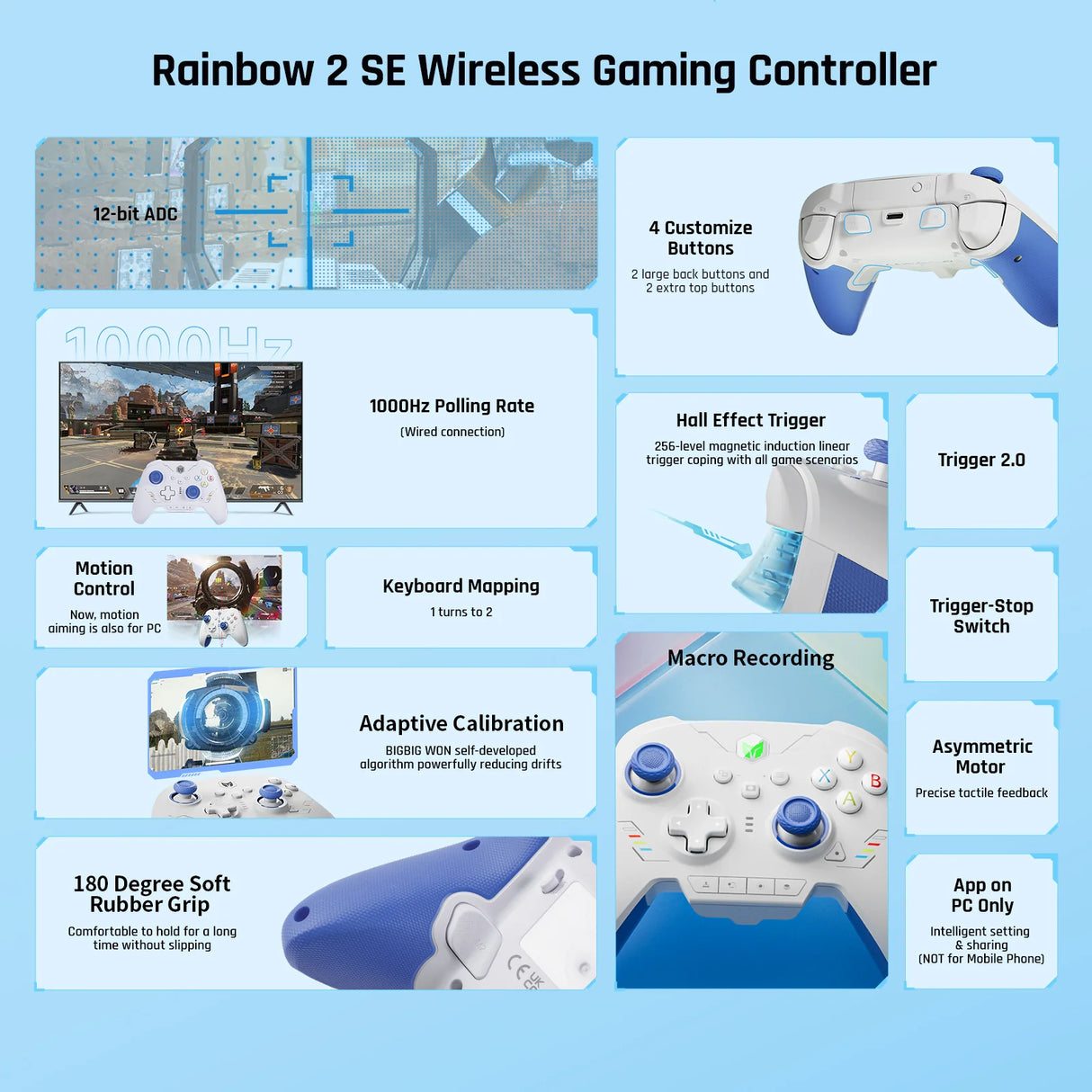 BIGBIG WON Rainbow 2 SE Gaming Controller