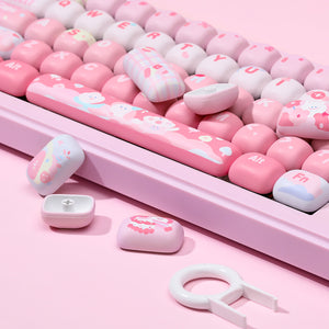 YUNZII Ice Cream MOG Profile Keycap Set