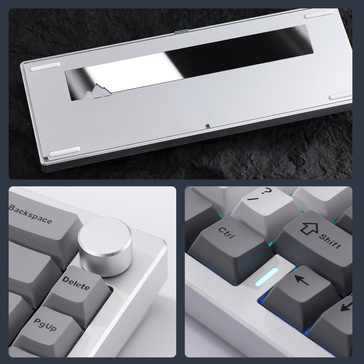 PRE ORDER YUNZII AL68 QMK/VIA Custom Mechanical Keyboard