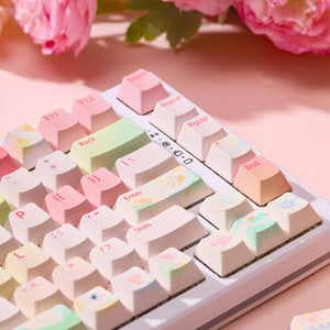 YUNZII Spring Garden Cherry Profile Keycap Set