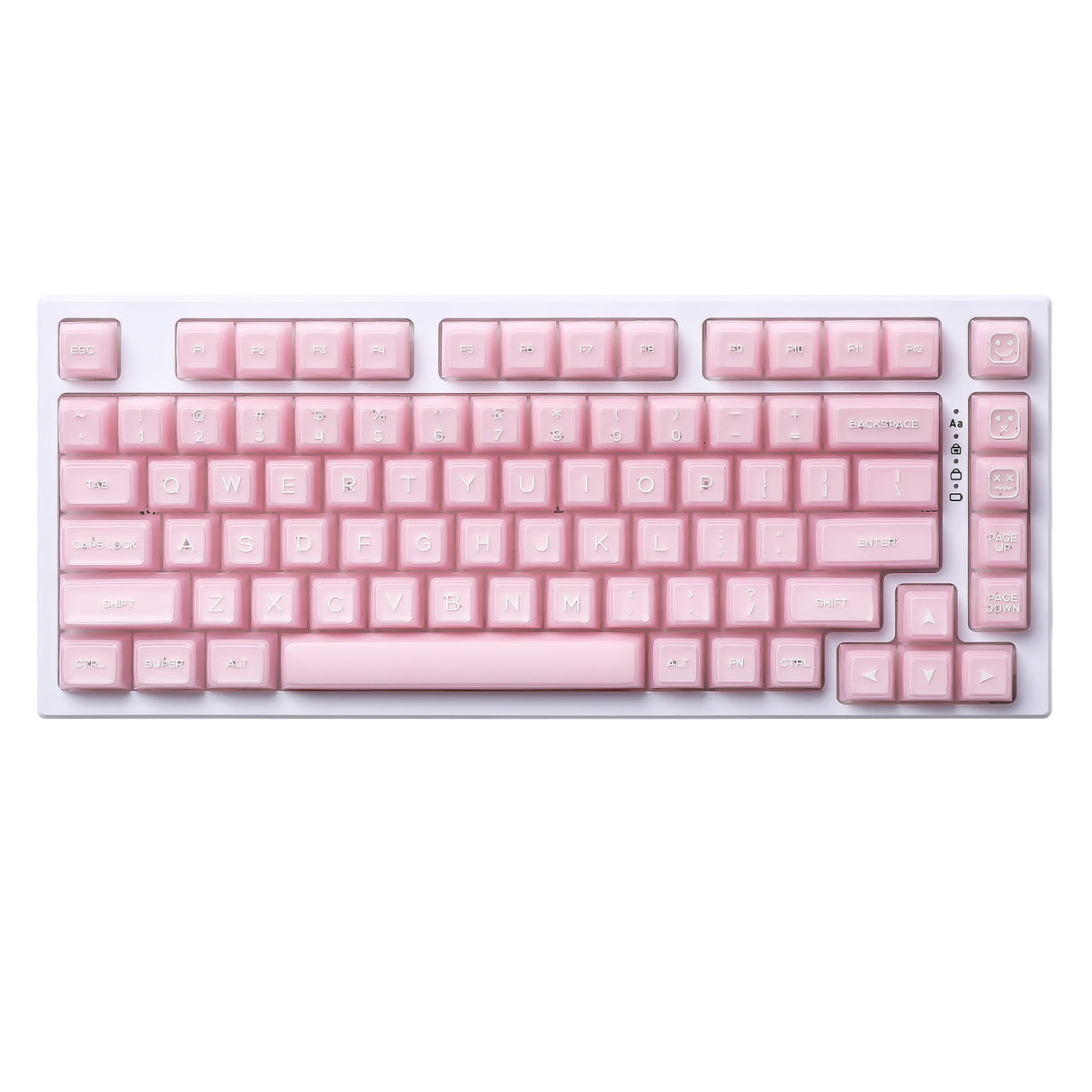 YUNZII Pink Jade SA Profile Keycap Set