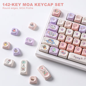 YUNZII Happy Puppy MOA Profile Keycap Set