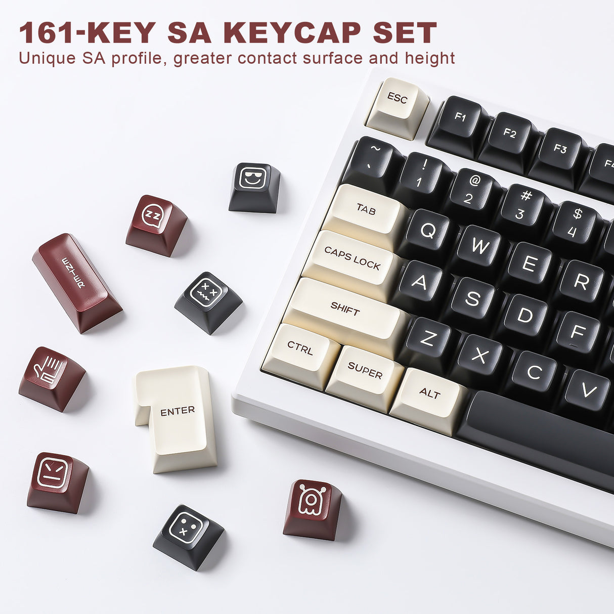 YUNZII Rome SA Profile Keycap Set