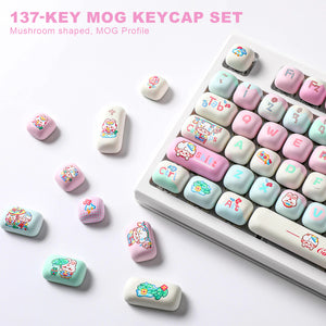 YUNZII Rainy Concert MOG Profile Keycap Set