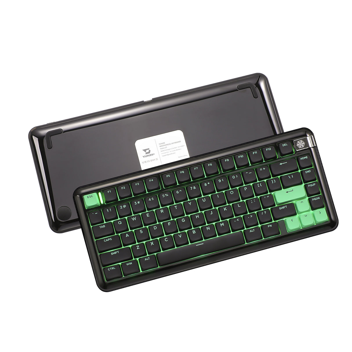 YUNZII L75 Low Profile Wireless Mechanical Keyboard