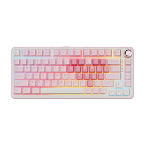 YUNZII B75 Pro Pink Wireless Mechanical Keyboard