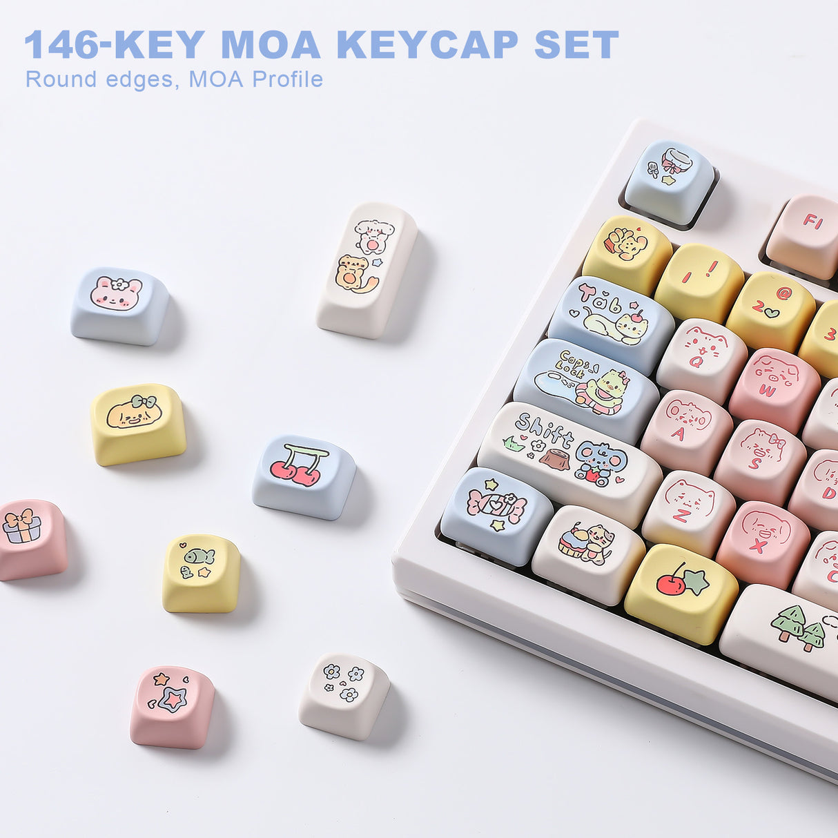 YUNZII Outing MOA Profile Keycap Set