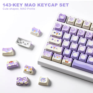 YUNZII Penguin MAO Profile Keycap Set