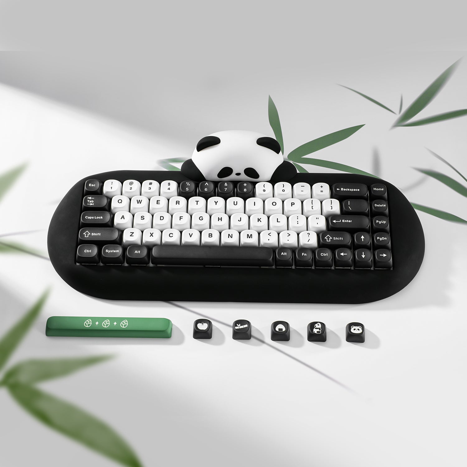 YUNZII C68 Panda Wireless Hi-Fi Mechanical Keyboard – YUNZII KEYBOARD