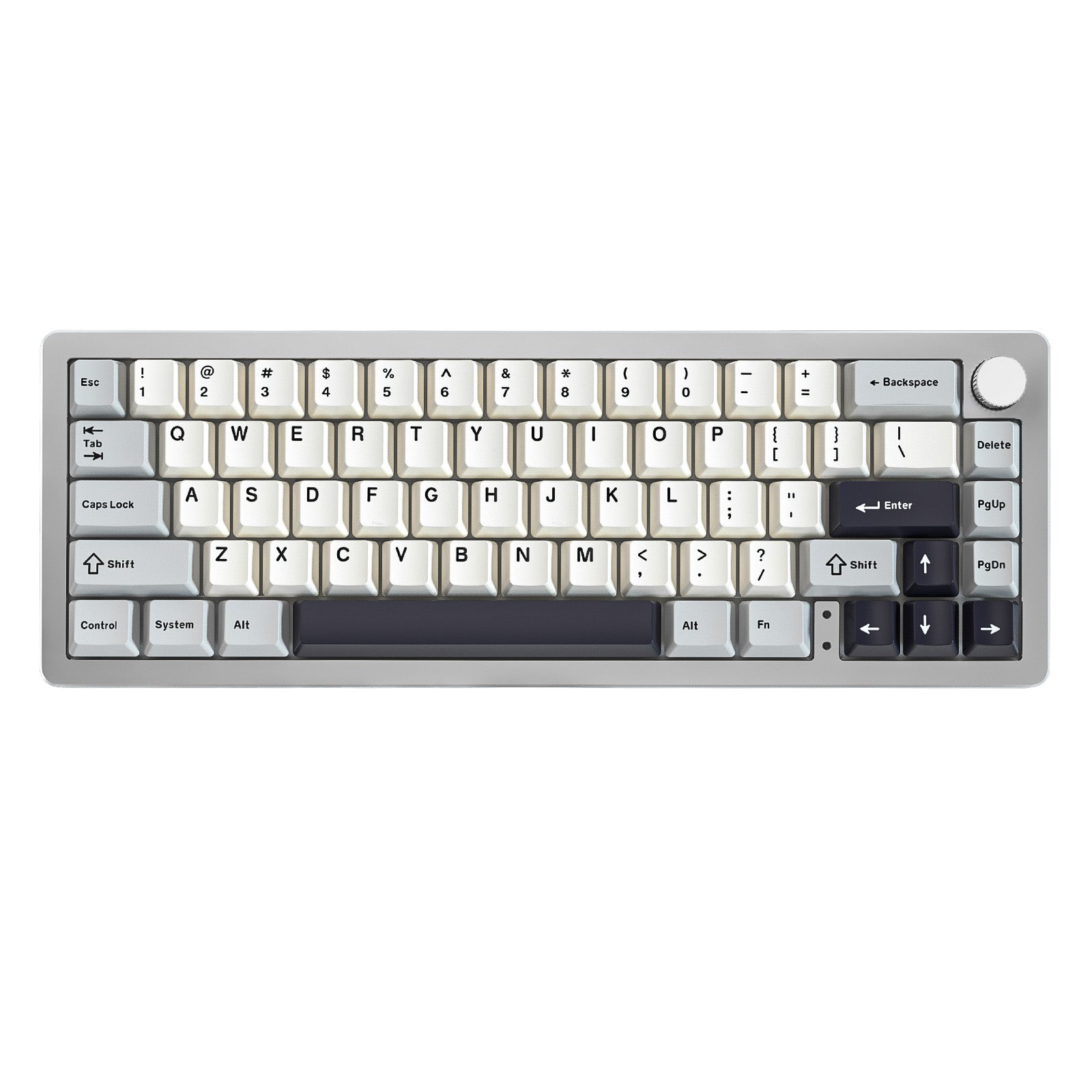 YUNZII AL66 Knob CNC Aluminum Wireless Mechanical Keyboard