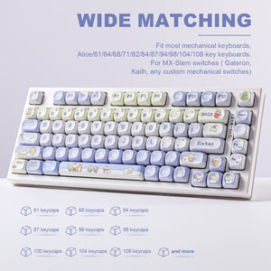 YUNZII Winter MOA Profile Keycap Set