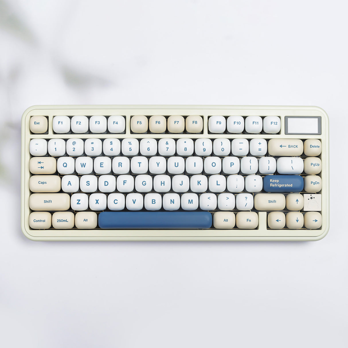 YUNZII Soymilk MOG Profile Keycap Set