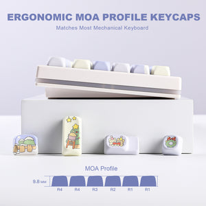 YUNZII Winter MOA Profile Keycap Set