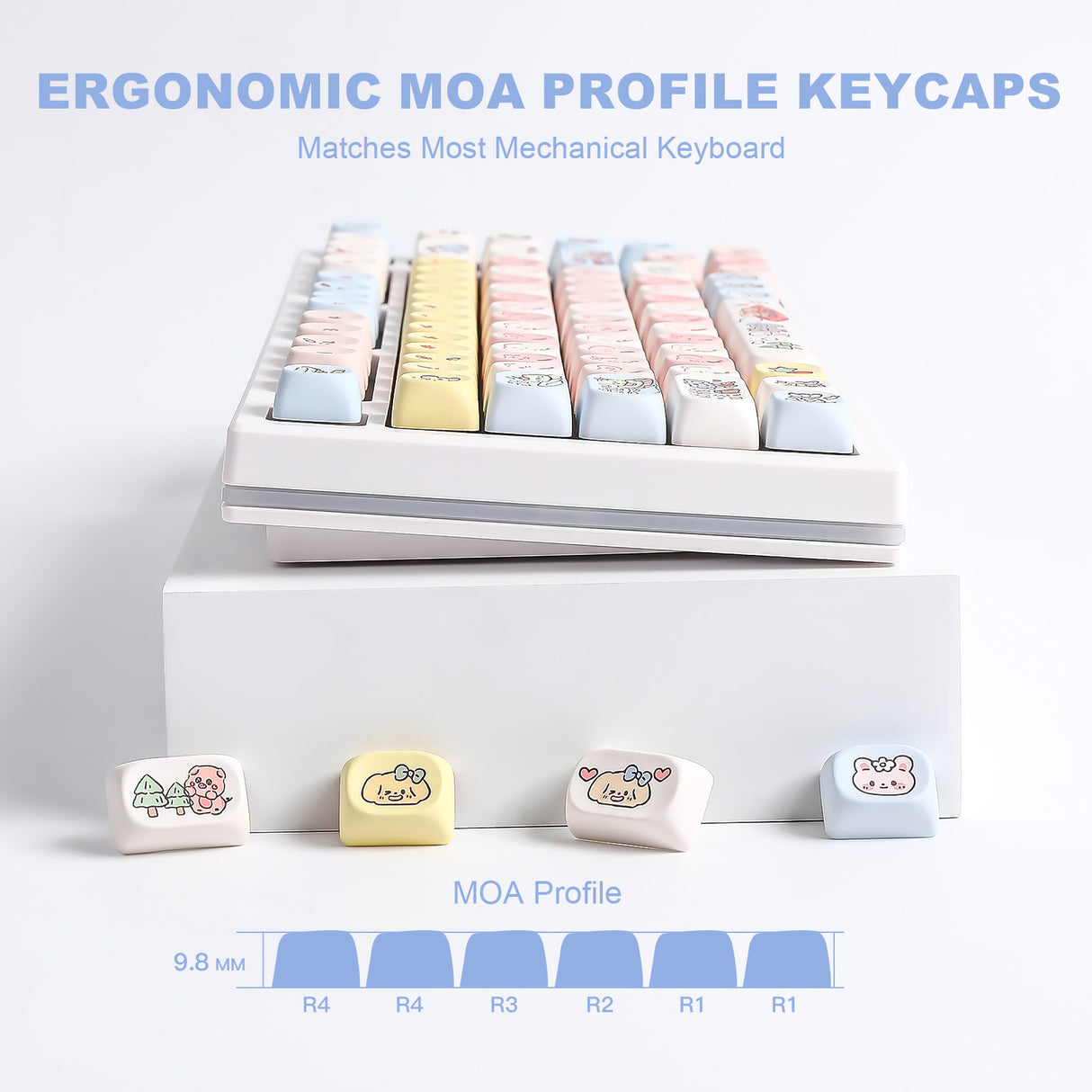 YUNZII Outing MOA Profile Keycap Set