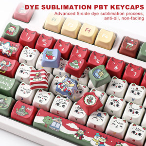 YUNZII Holiday Season MAO Profile Keycap Set