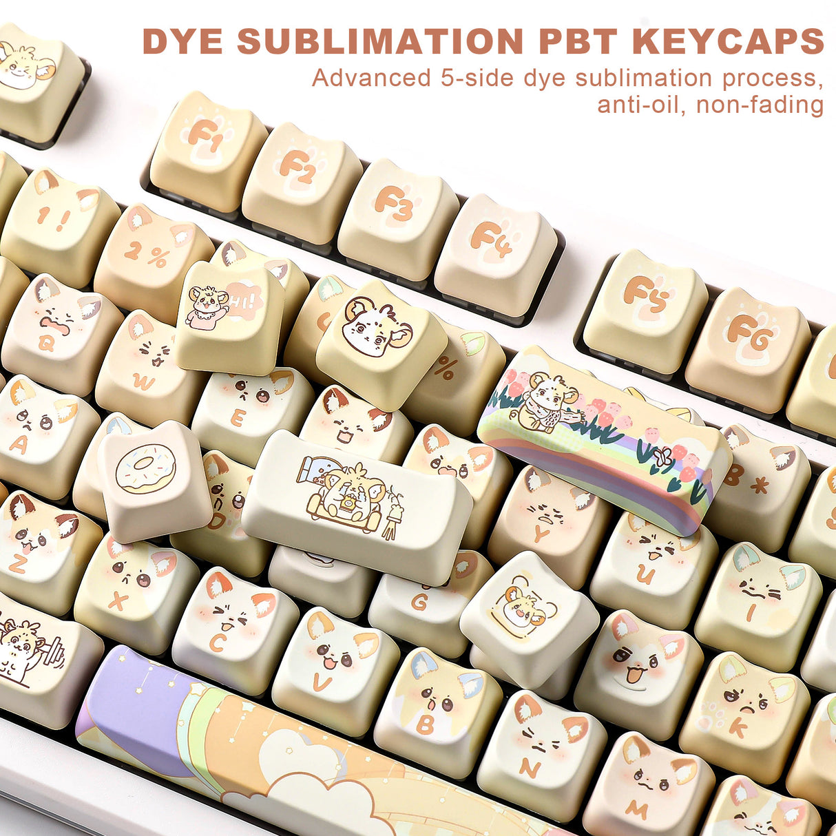 YUNZII Mousie MAO Profile Keycap Set