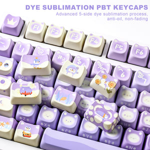 YUNZII Penguin MAO Profile Keycap Set