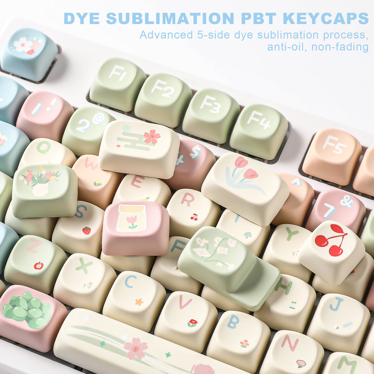 YUNZII Spring SOA Profile Keycap Set