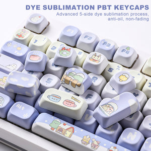 YUNZII Winter MOA Profile Keycap Set