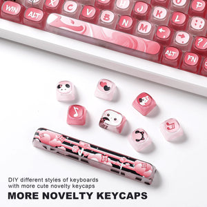 YUNZII Pudding Band MOA Profile Keycap Set