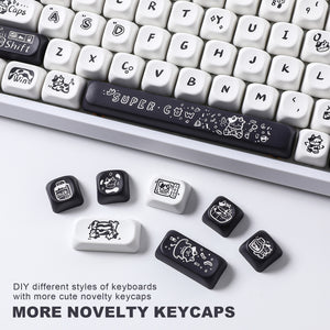 YUNZII Cow MOA Profile Keycap Set