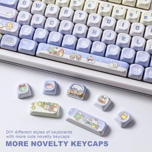 YUNZII Winter MOA Profile Keycap Set