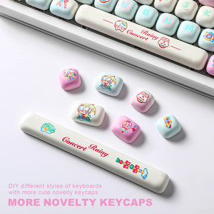 YUNZII Rainy Concert MOG Profile Keycap Set