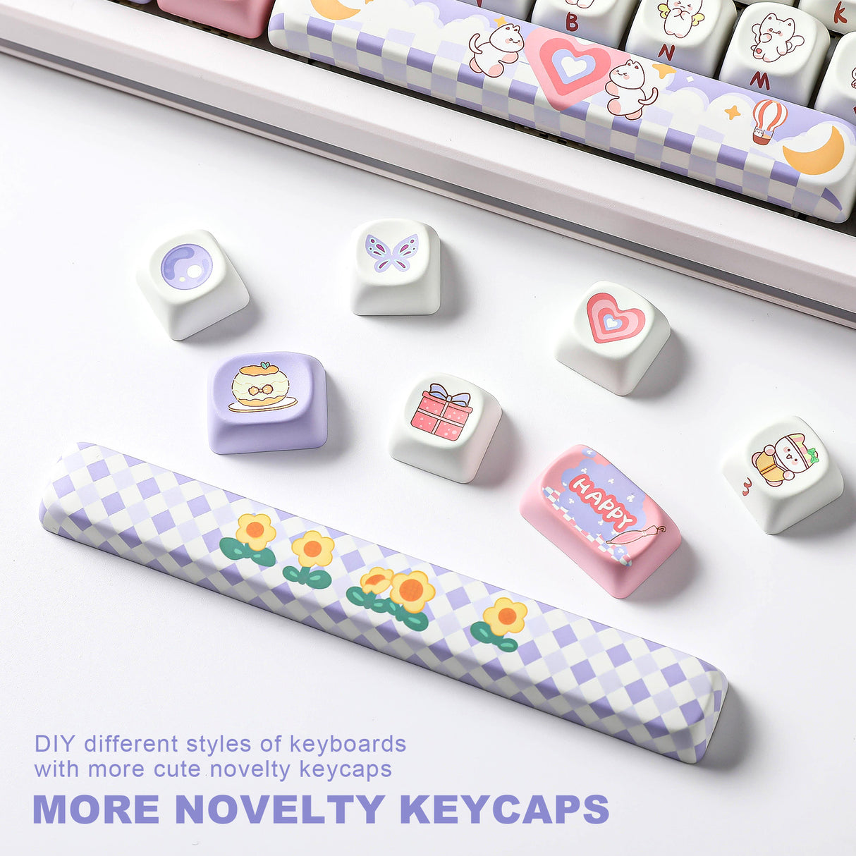 YUNZII Party MOA Profile Keycap Set