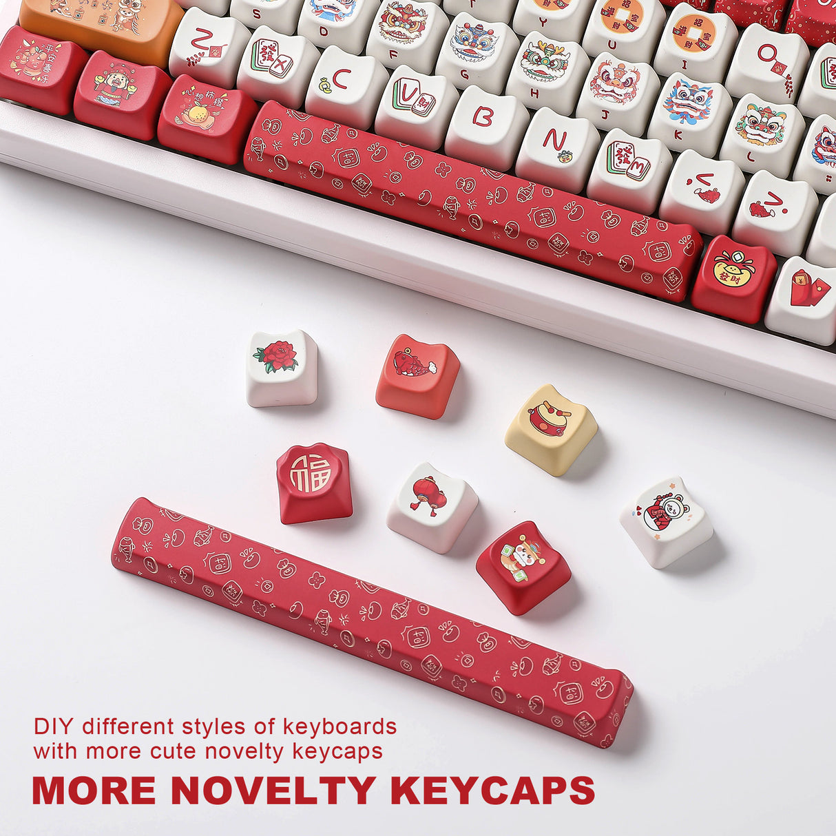 YUNZII New Year MAO Profile Keycap Set