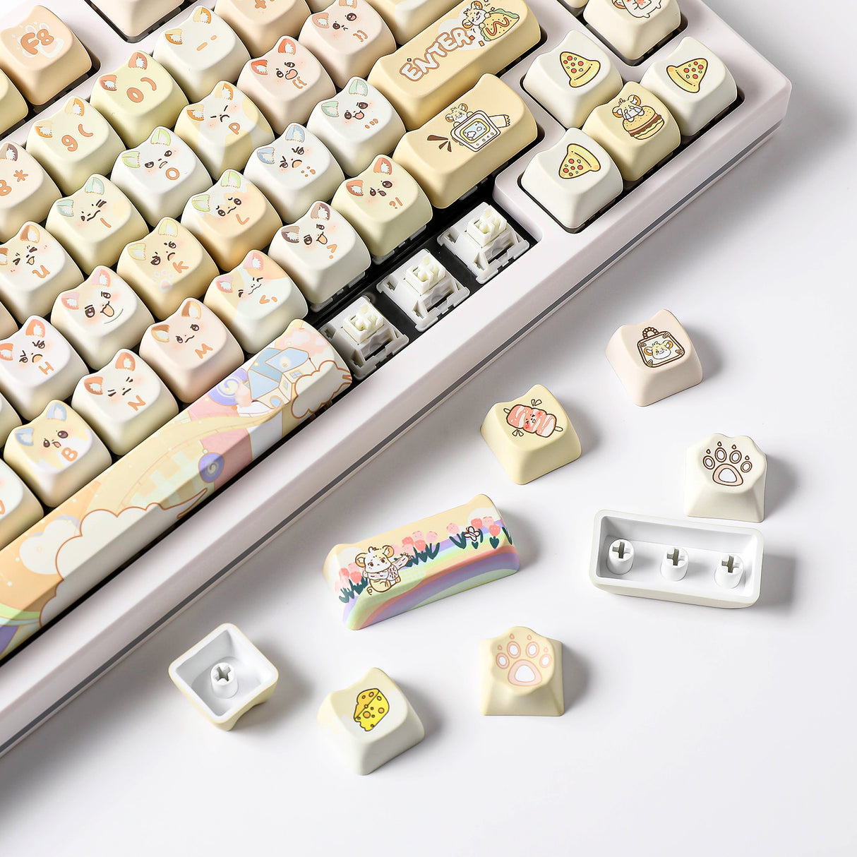 YUNZII Mousie MAO Profile Keycap Set