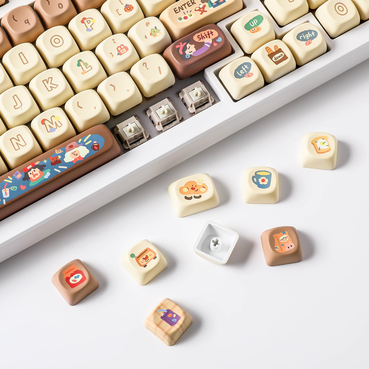 YUNZII Story MOA Profile Keycap Set