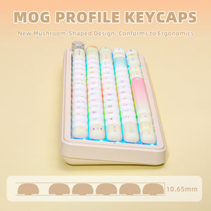 YUNZII Doodle MOG Profile Keycap Set