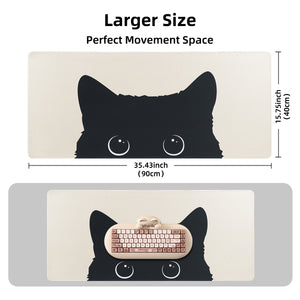 YUNZII Peeking Cat Mouse Pad Desk Mat