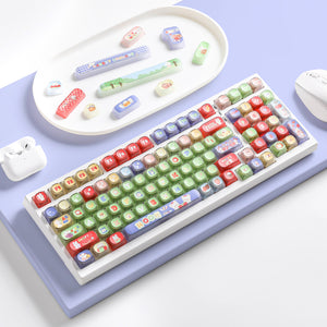 YUNZII Pudding Fruit Garden MOA Profile Keycap Set