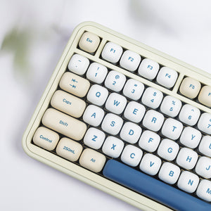 YUNZII Soymilk MOG Profile Keycap Set