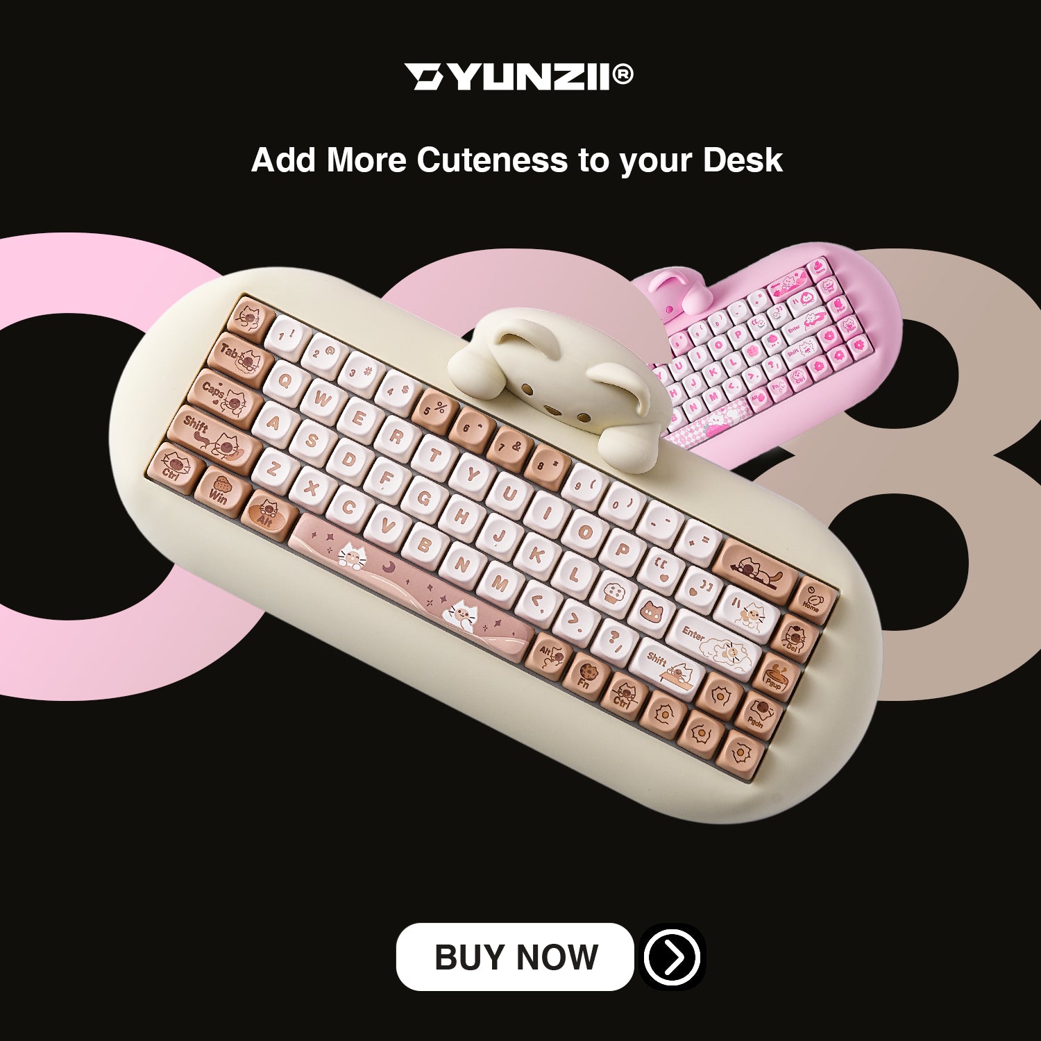 YUNZII Keyboard Best Mechanical Keyboard – YUNZII KEYBOARD