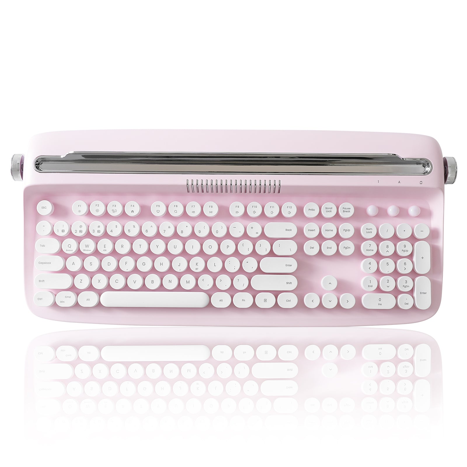 YUNZII ACTTO B503 Wireless Keyboard - Baby Pink – YUNZII KEYBOARD