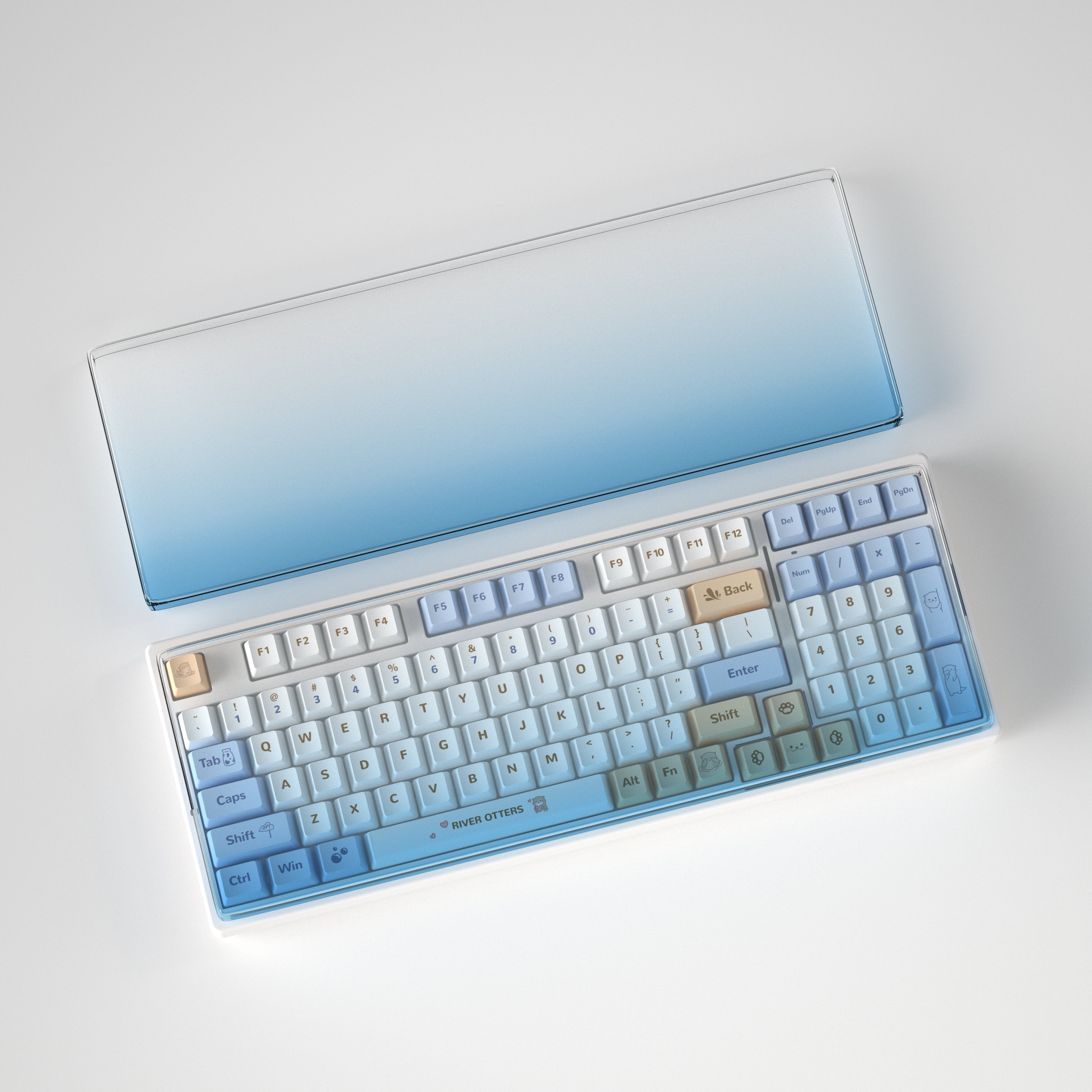 Keyboard Cover & Protector Clear Acrylic. Easy to Clean ( Made buy in the USA)