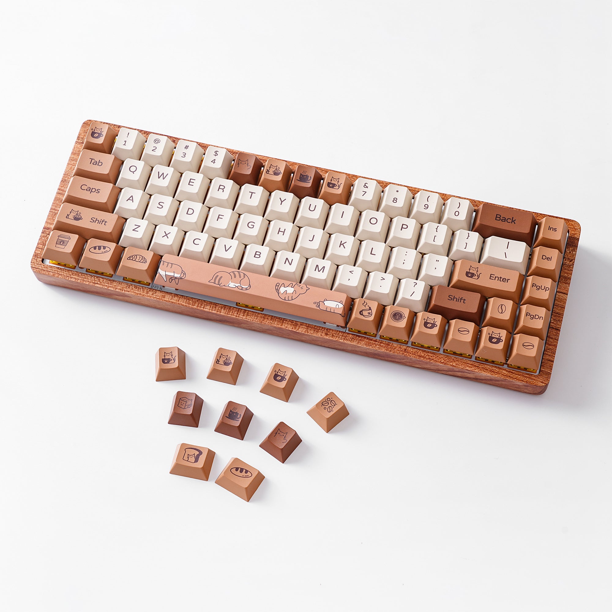 YUNZII Coffee Cat Keycap Set – YUNZII KEYBOARD