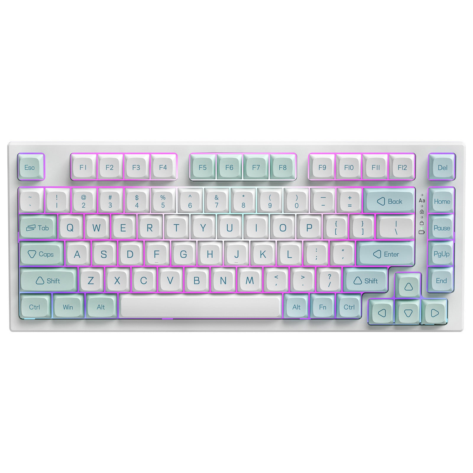 YUNZII YZ75 Pro Mint Wireless Mechanical Keyboard