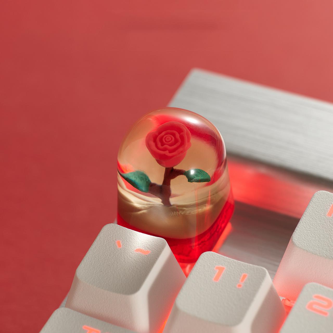 YUNZII ZOMO LA Rose Artisan Keycap – YUNZII KEYBOARD